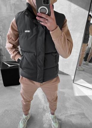 Топовая жилетка + экопух60 водоотталкивающая плащевка