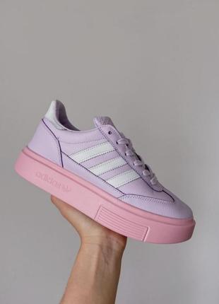 Кеди adidas x ivy park violet