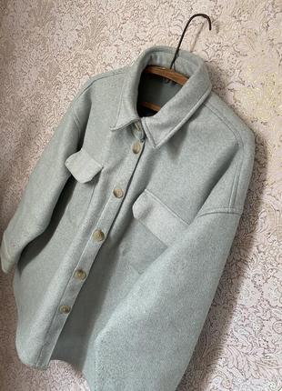 Пальто у вигляді сорочки6 фото