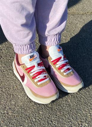 Женские розовые кроссовки nike распродаж8 фото