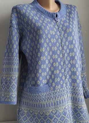 Andrea chalmers кофта кардиган вовна шерсть