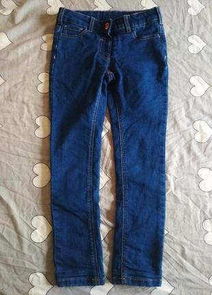 Утепленные джинсы скинни на подкладке