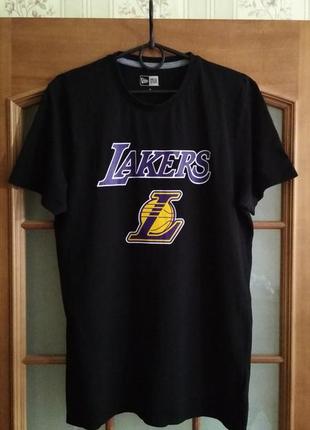 Футболка new era nba los angeles lakers (m-l) original