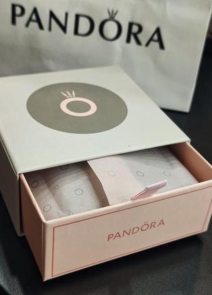 Pandora коробка на браслет шарм пакет подарочный2 фото