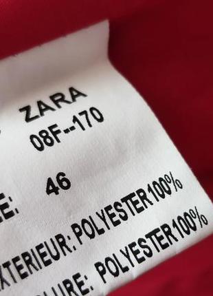 Zara яркая  плащ куртка капюшон /4598/9 фото