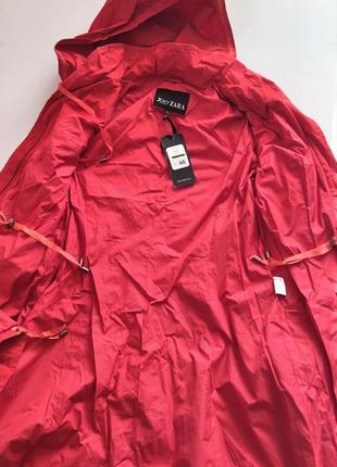 Zara яркая  плащ куртка капюшон /4598/10 фото
