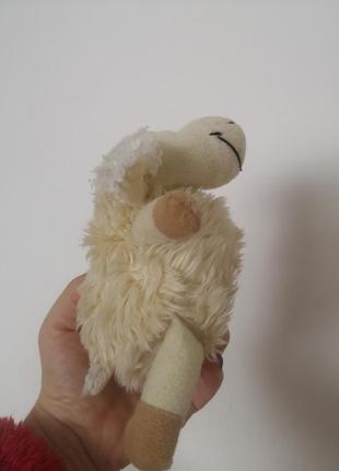 Мягкая игрушка барашек 🐏 барашка баран овца 🐑 овечка5 фото