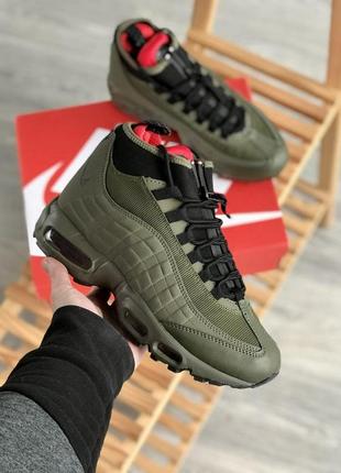 Кроссовки nike air max 95 sneakerboot "khaki"5 фото