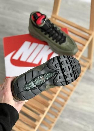 Кроссовки nike air max 95 sneakerboot "khaki"8 фото