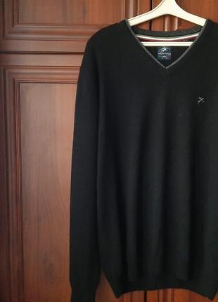 Пуловер светр marc montino l-xl італія вовна