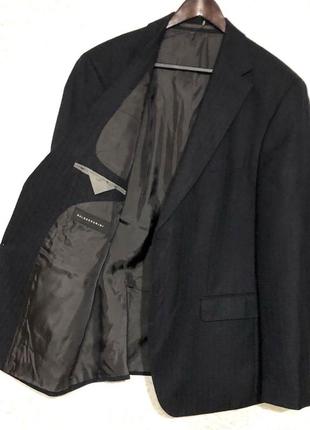 Чоловічий твідовий піджак у ялинку baldessarini 54 розмір4 фото