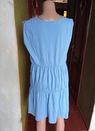 Красивое, летнее ярусное платье