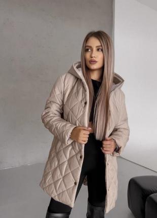 Женская жіноча курточка зимова зимняя3 фото