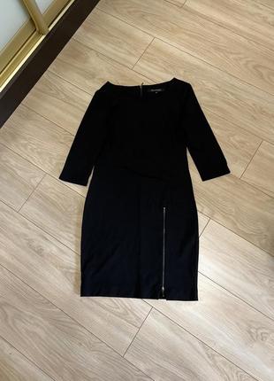 Платье 👗 черное классное классика нарядное элегантное платье-футляр черное строгое2 фото