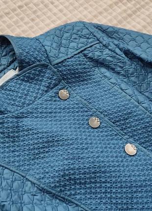 Осіння куртка / синя куртка / жакет-куртка2 фото