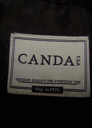 Стильный вельветовый (микровельвет )мужской пиджак (жакет) canda c&a р.484 фото