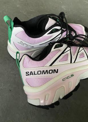 Salomon xt-6 sandy liang x expanse cradle pink2 фото