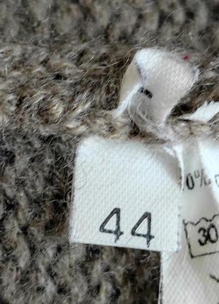 Интересный теплый свитера цвета taupe из 💯 кашемира!8 фото