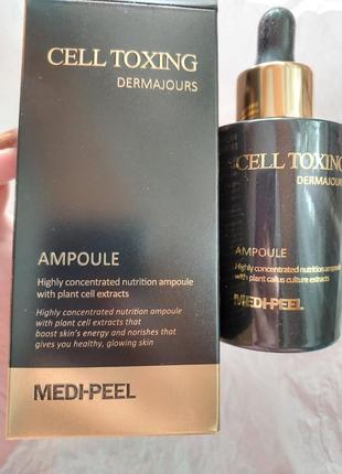 Ампульна сироватка для обличчя зі стовбуровими клітинами medi-peel cell tox dermajou ampoule, 100 мл