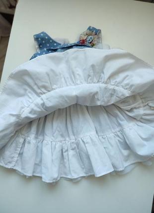 Святкова пишна сукня для дівчинки 12-18 місяців3 фото
