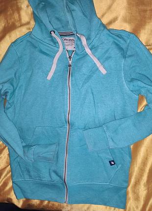 Стильная фирменная кофта пайта батник толстовка бренд.jack&jones.м.унисекс.7 фото