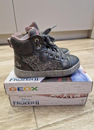 Ботинки geox frozen для девочки размер 29