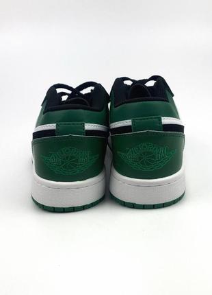 Nike air jordan low shadow green&black6 фото