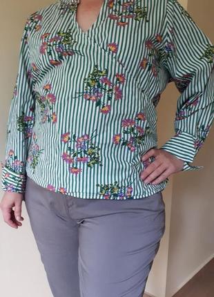 Блуза на запах