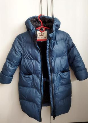 Зимняя куртка, пальто 6-8 лет1 фото