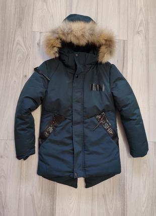 Зимова куртка-пальто
