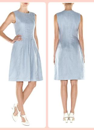 Hibbs! англія! суперроскошное плаття улюбленого бренду кейт міддлтон натуральний льон