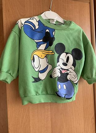 Свитшот h&amp;m disney