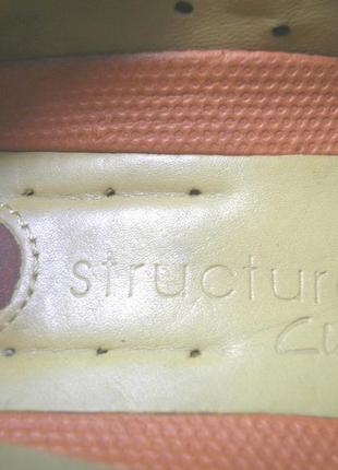 Женские детские кожаные туфли clarks р. 368 фото