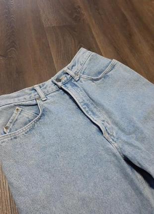 Мом джинсы из очень плотного денима2 фото