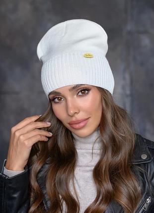 Шапка высокая отворот