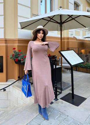Платье длинное женское
