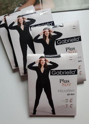 Женские колготки плюс сайз gabriella plus size 60 ден5 фото