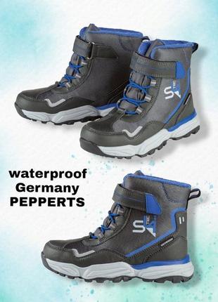 Зимові термо чоботи waterproof pepperts німеччина