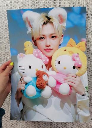 Stray kids felix фелікс постер