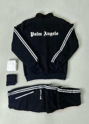 Спортивный костюм на флисе 💨 теплий костюм palm angels1 фото