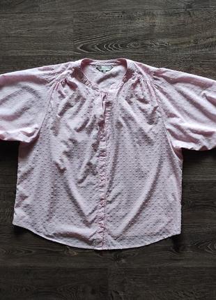 F&f хлопковая рубашка с обьемными рукавами 3xl4 фото