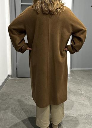 100% шерстяное пальто известного бренда.2 фото