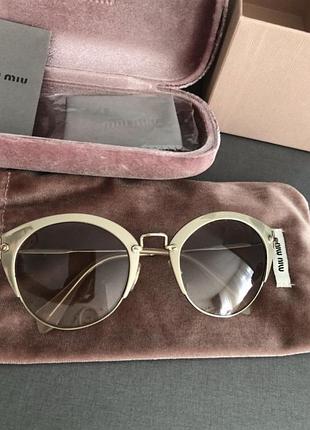 Сонцезахисні окуляри miu miu оригінал