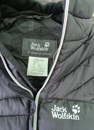 Жилет унисекс пуховый оригинал плотной набушки jeck wolfskin.2 фото