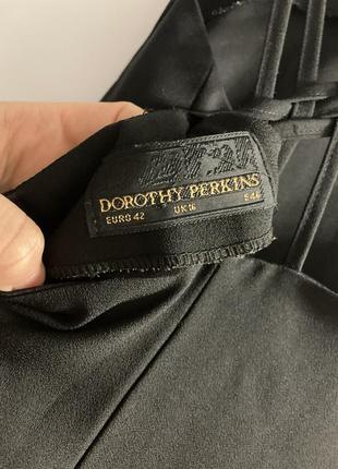 Вечернее коктейльное платье черная dorothy perkins3 фото