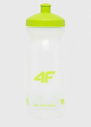 Пляшка для води 4f 600 ml біло-зелена оригінальна