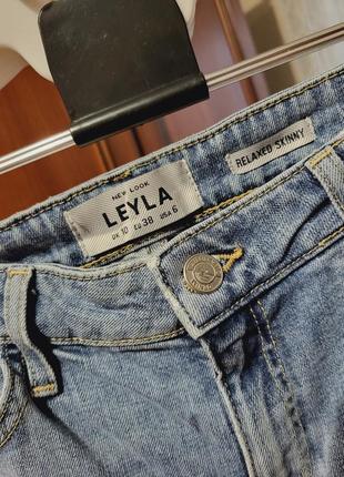 Светло-голубые джинсы new look leyla размер м3 фото