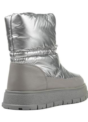 Черевики жіночі зимові сріблясті 1797ц