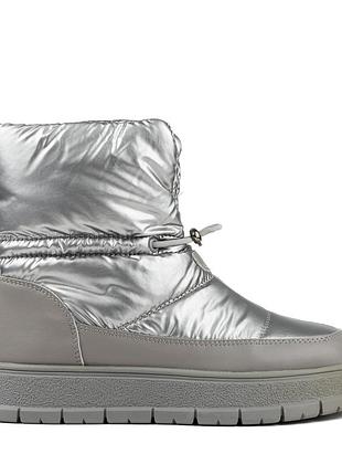 Черевики жіночі зимові сріблясті 1797ц