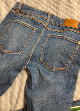 Zara джинсы скинни с лампасами5 фото